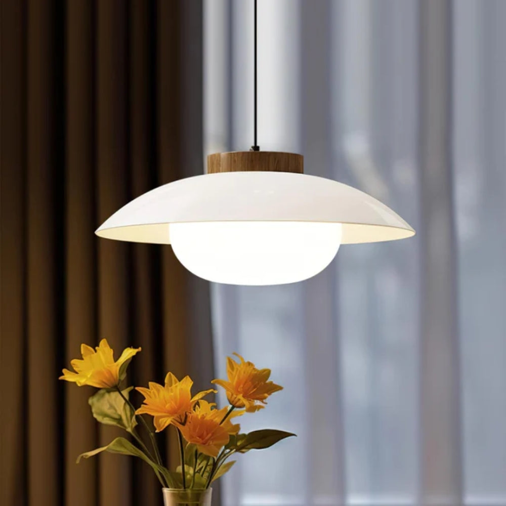 Weich Glühen Pendelleuchte - Bündig Untertasse Gestaltung mit warmem Licht