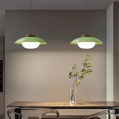 Weich Glühen Pendelleuchte - Bündig Untertasse Gestaltung mit warmem Licht