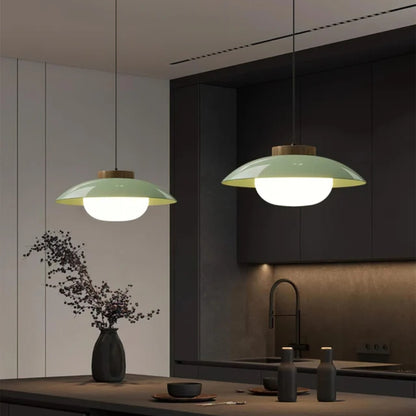 Weich Glühen Pendelleuchte - Bündig Untertasse Gestaltung mit warmem Licht