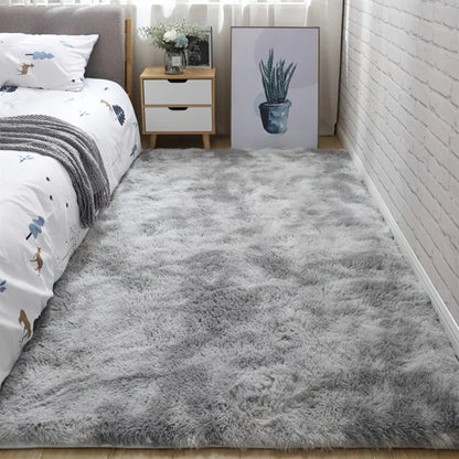 Weicher Winter Teppich – Flauschiger Bodenbelag für Wohnzimmer und Schlafzimmer