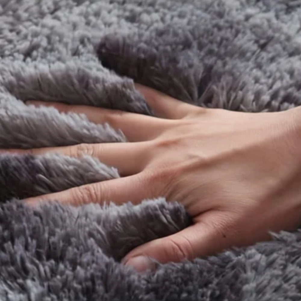 Weicher Winter Teppich – Flauschiger Bodenbelag für Wohnzimmer und Schlafzimmer