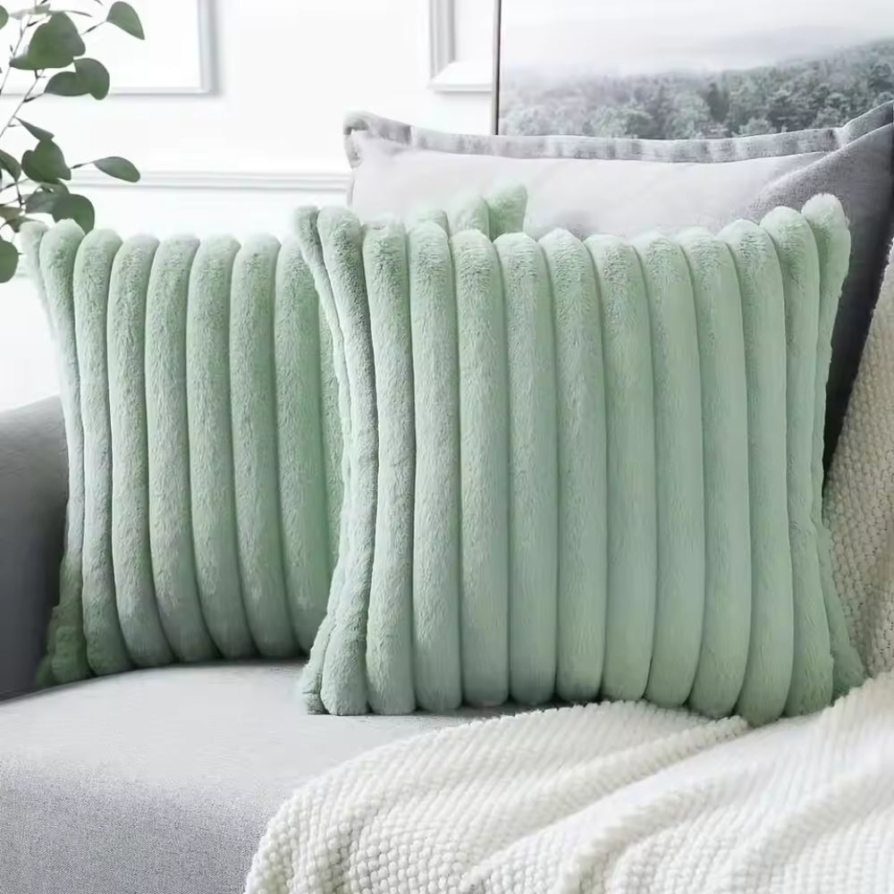 Weiches dekoratives Kissen - Quadratisches Kissen für Sofa und Bett