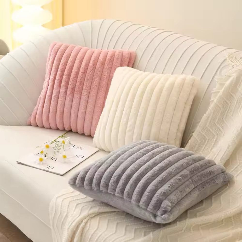 Weiches dekoratives Kissen - Quadratisches Kissen für Sofa und Bett