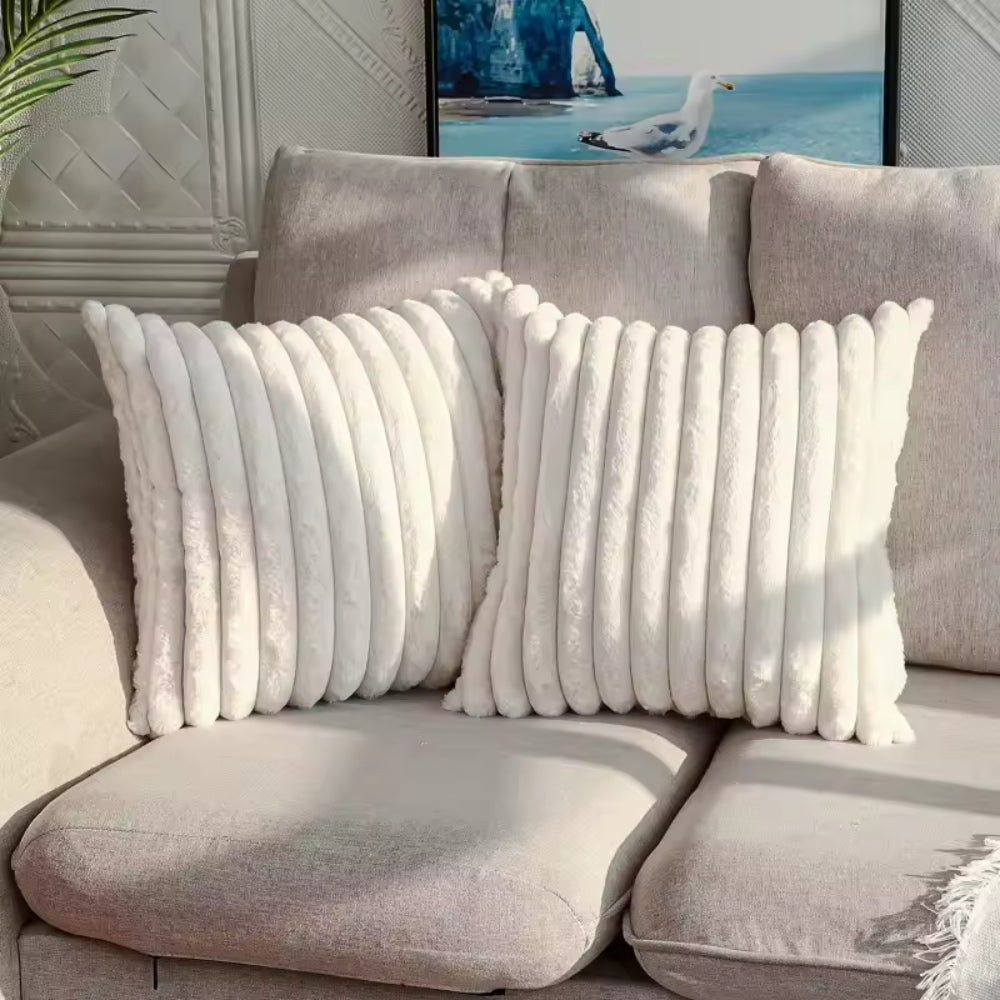 Weiches dekoratives Kissen - Quadratisches Kissen für Sofa und Bett