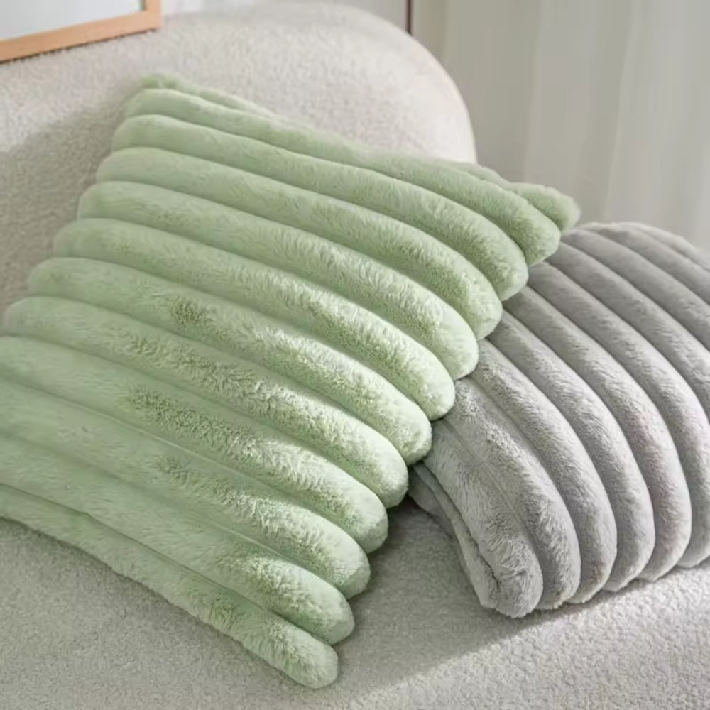 Weiches dekoratives Kissen - Quadratisches Kissen für Sofa und Bett