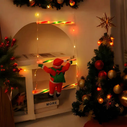 Weihnachtsdekoration Leiterlichter – 8 Lichtmodi und Timerfunktion