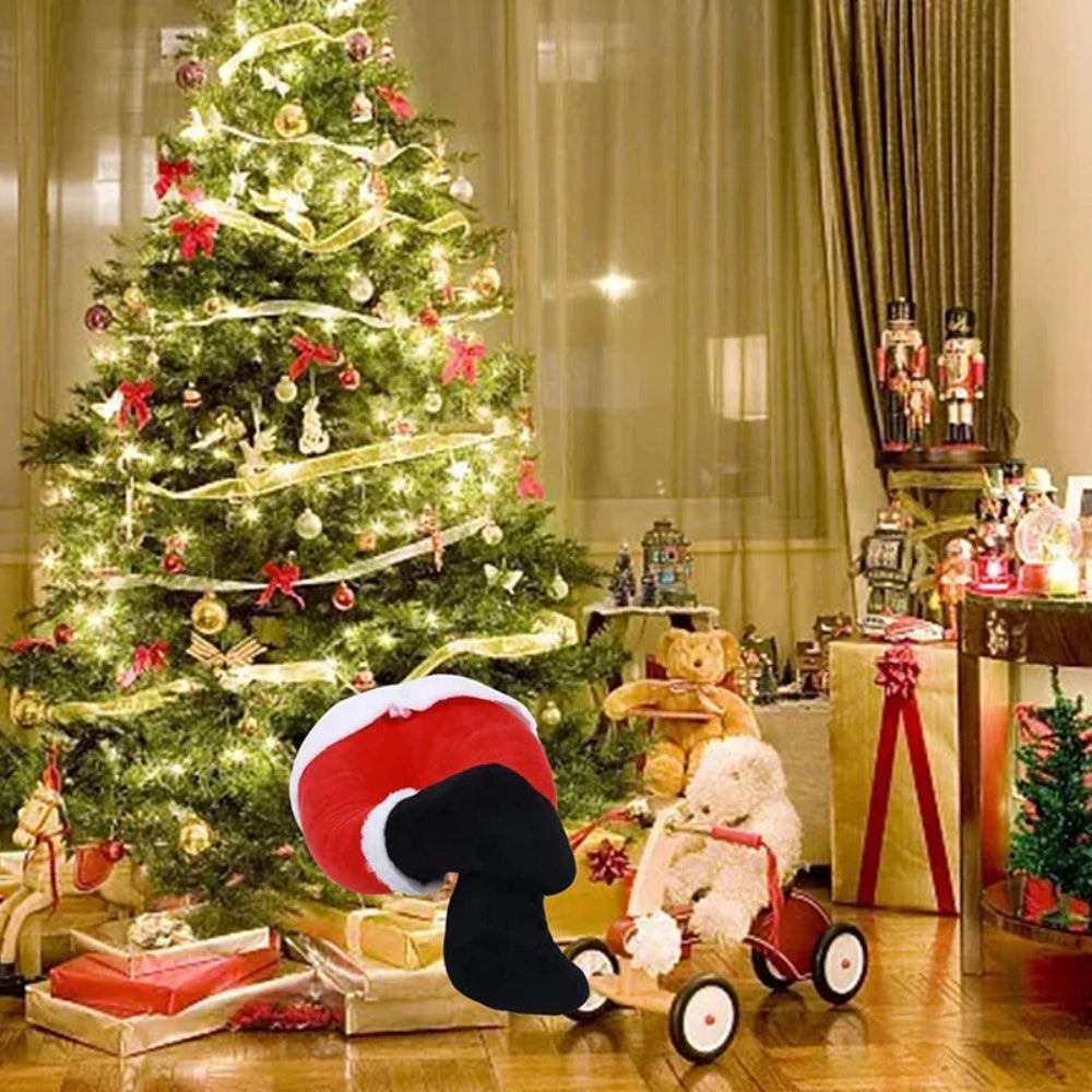 Weihnachtsdekoration Weihnachtsmann-Beine – Lustiger und Verspielter Baumschmuck