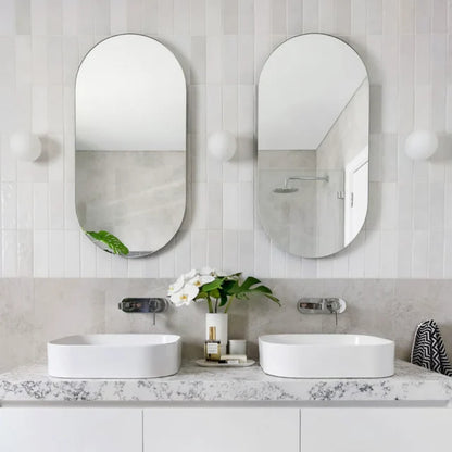 Weltkugel Wandleuchte - IP44 Weiches, diffuses Licht für Badezimmerspiegel