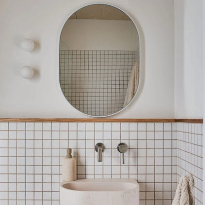 Weltkugel Wandleuchte - IP44 Weiches, diffuses Licht für Badezimmerspiegel