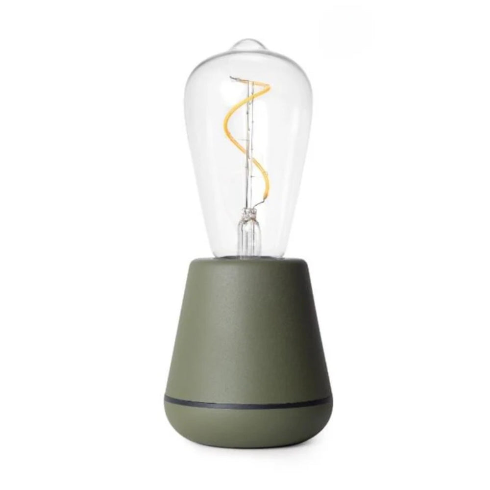 Wiederaufladbare LED-Tischlampe - batteriebetriebene Beleuchtung für drinnen/außen