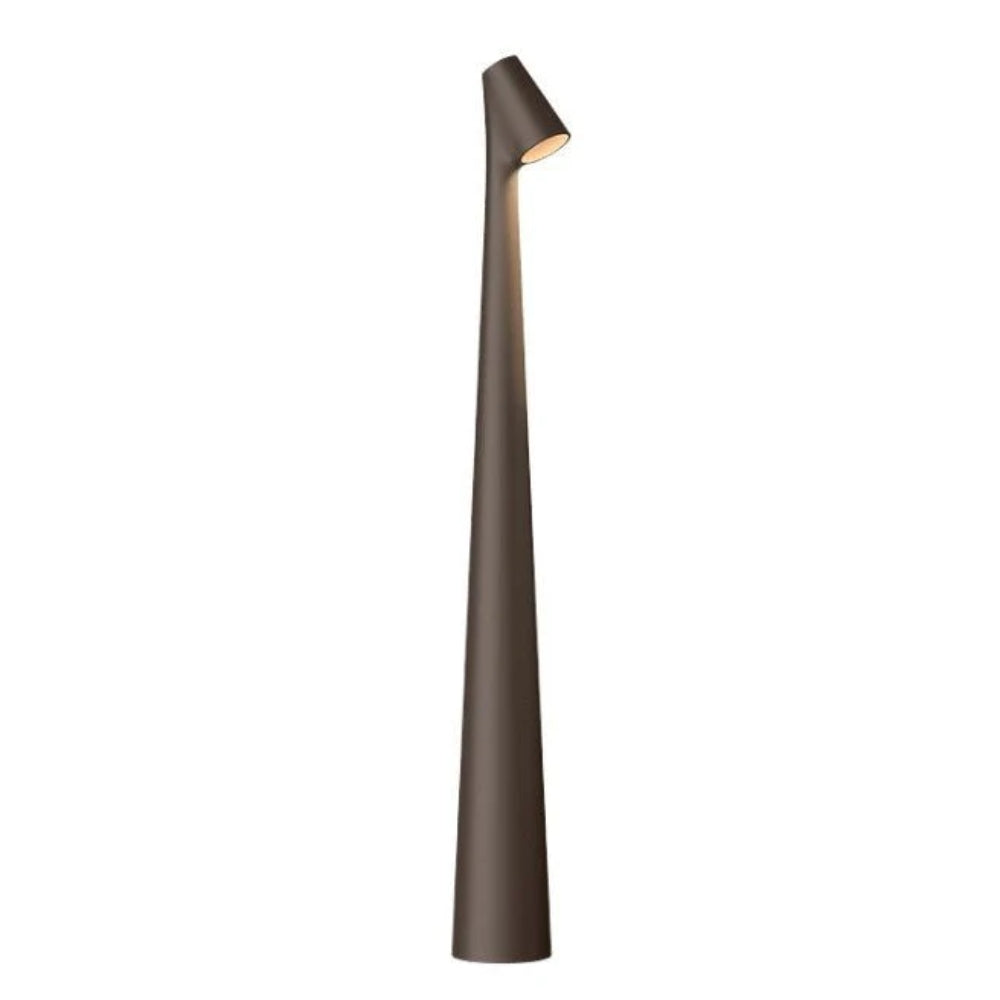 Wiederaufladbare LED-Tischlampe - Schlanker geschwungener Arm