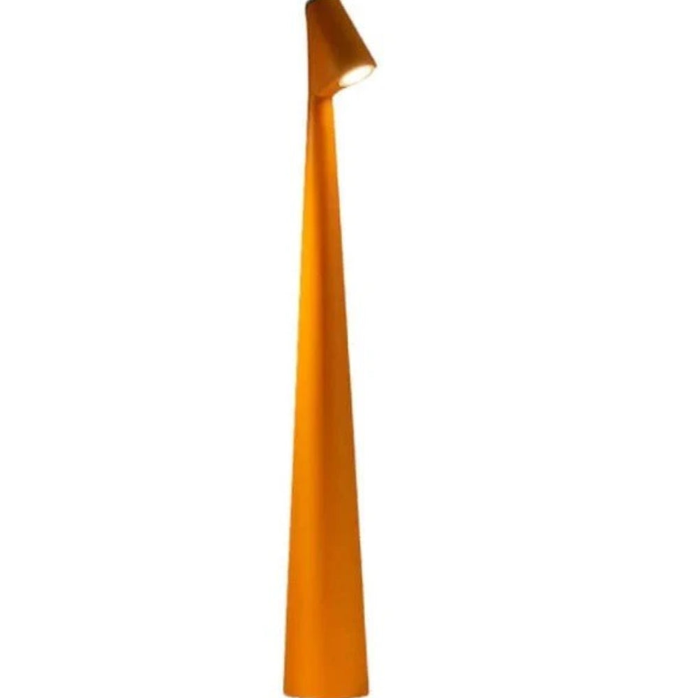 Wiederaufladbare LED-Tischlampe - Schlanker geschwungener Arm