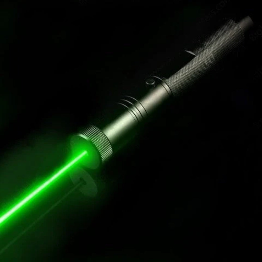 Wiederaufladbarer Laserpointer - gut sichtbarer Strahl für draußen