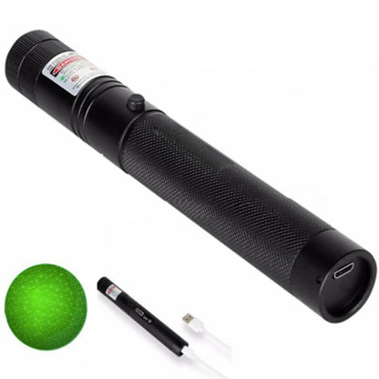 Wiederaufladbarer Laserpointer - gut sichtbarer Strahl für draußen