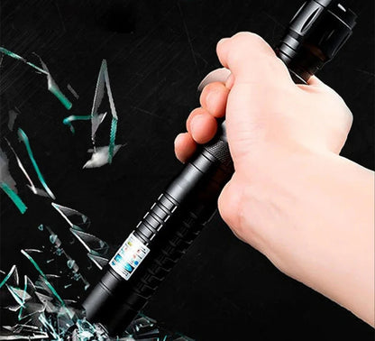 Wiederaufladbarer Laserpointer – Strahl mit großer Reichweite und einstellbarem Fokus