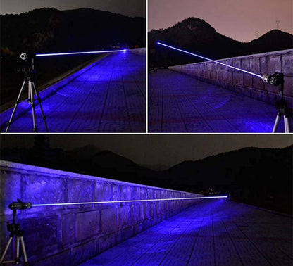 Wiederaufladbarer Laserpointer – Strahl mit großer Reichweite und einstellbarem Fokus