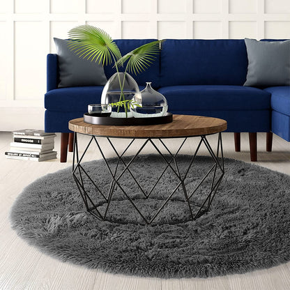 Winter Spielteppich – Runder Teppich für Kindern zum Spielen