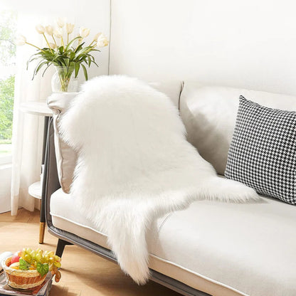 Winter Teppich Unterlage – Nordische Tischmatte für Wohnzimmer und Schlafzimmer