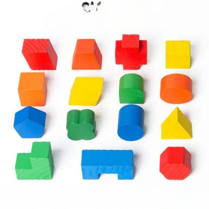 Würfel zum Sortieren von Formen - buntes Lernspielzeug für Kinder