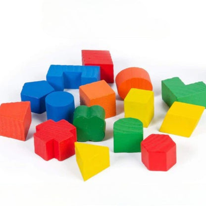 Würfel zum Sortieren von Formen - buntes Lernspielzeug für Kinder