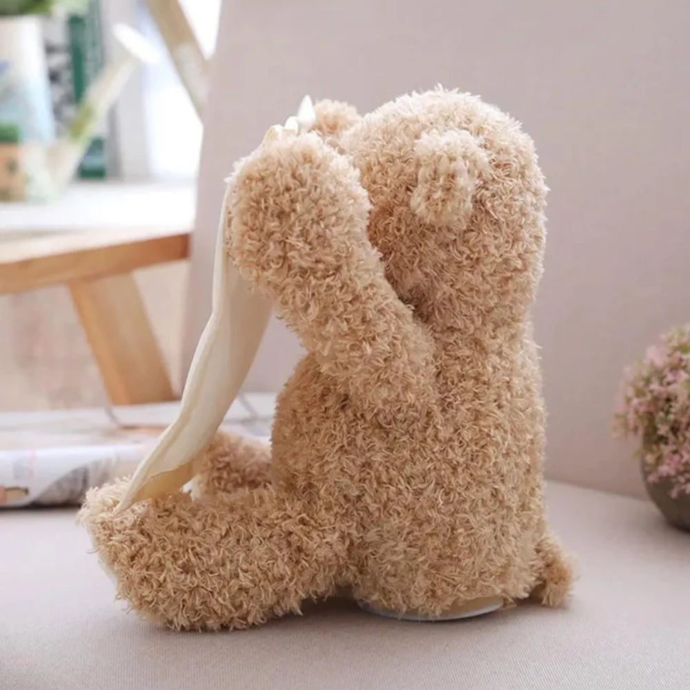 Zeit für den Bauch Plüschtier - Interaktiver Baby-Musik-Teddy für Kinder