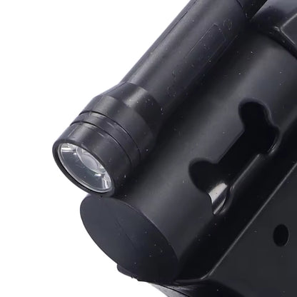 Zwei-Hunde-Gehleine - 360° drehbar und versenkbar mit Abfallbeutelhalter