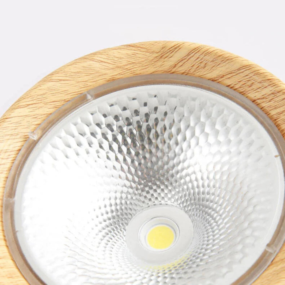 Zylinderförmige Deckenleuchte mit Flachmontage – Integrierte LED-Leuchte