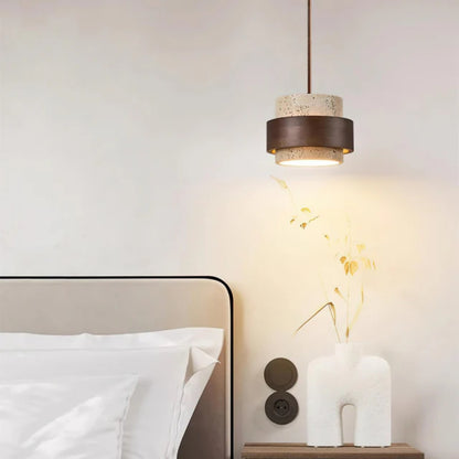 Zylindrische Pendelleuchte - Schräge Decke Anpassungsfähige Hängelampe