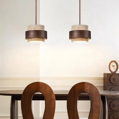 Zylindrische Pendelleuchte - Schräge Decke Anpassungsfähige Hängelampe