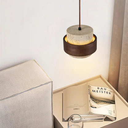 Zylindrische Pendelleuchte - Schräge Decke Anpassungsfähige Hängelampe