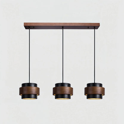 Zylindrische Pendelleuchte - Schräge Decke Anpassungsfähige Hängelampe